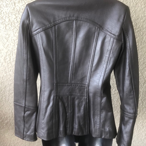 Bromley Collection Jackets & Coats Bromley Chocolate Brown Leather